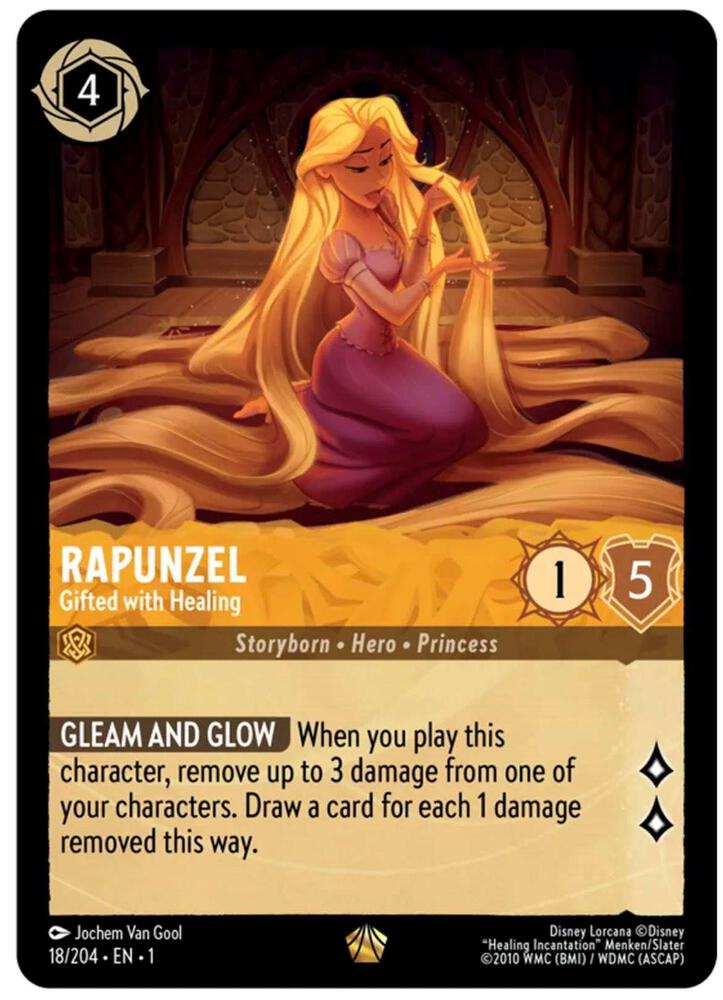 Rapunzel, Gifted with Healing (0018) - Cold Foil