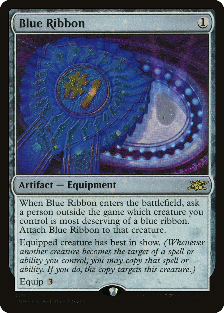 Blue Ribbon (470) - Galaxy Foil