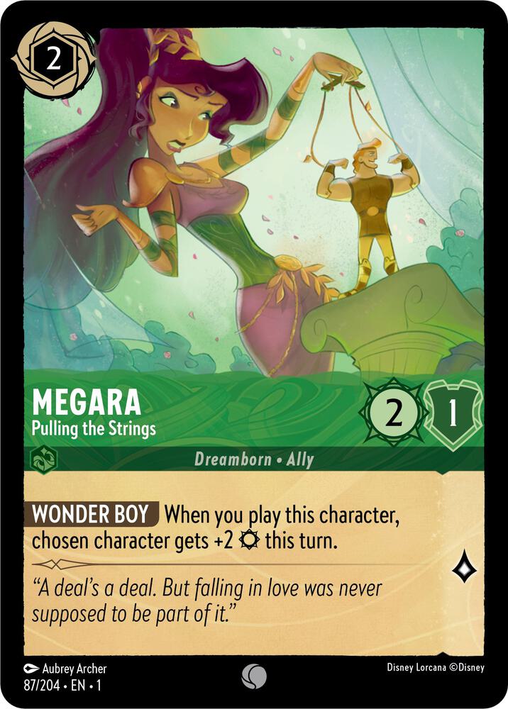 Megara, Pulling the Strings (0087) - Cold Foil