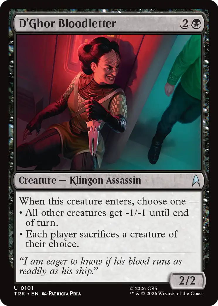 D'Ghor Bloodletter (TRK)