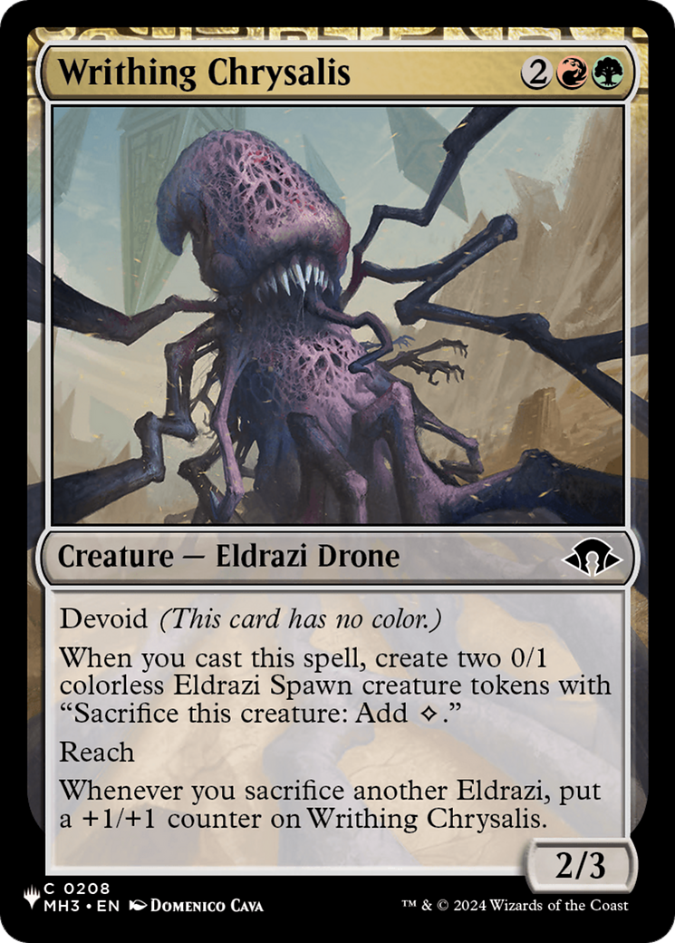 Writhing Chrysalis (MH3-208) (PLST)