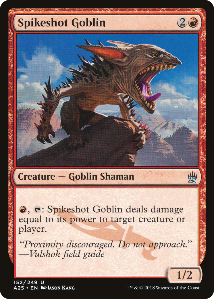Spikeshot Goblin - Foil