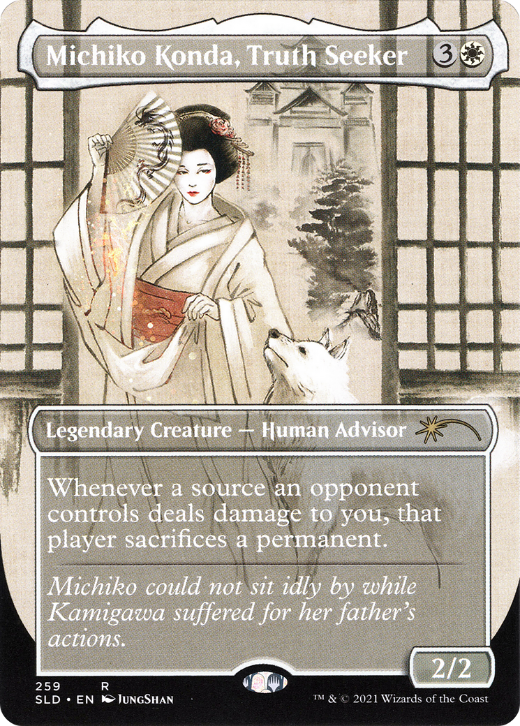 Michiko Konda, Truth Seeker (259) (Borderless) - Foil
