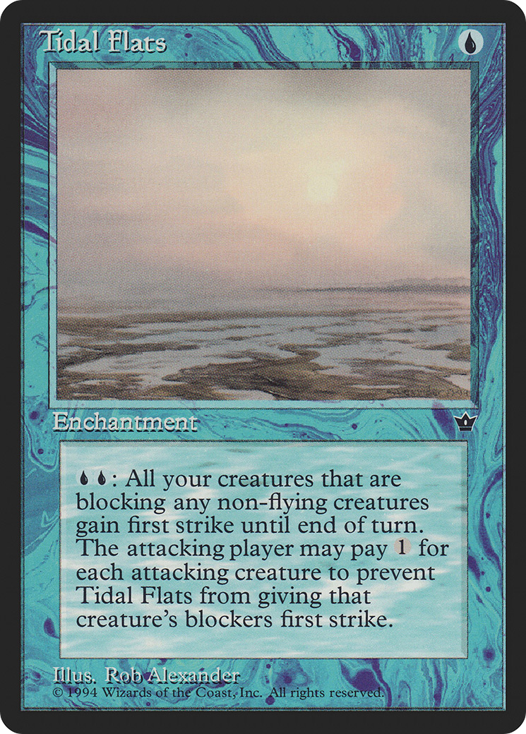 Tidal Flats (Hazy Sky) (Illus. Rob Alexander)
