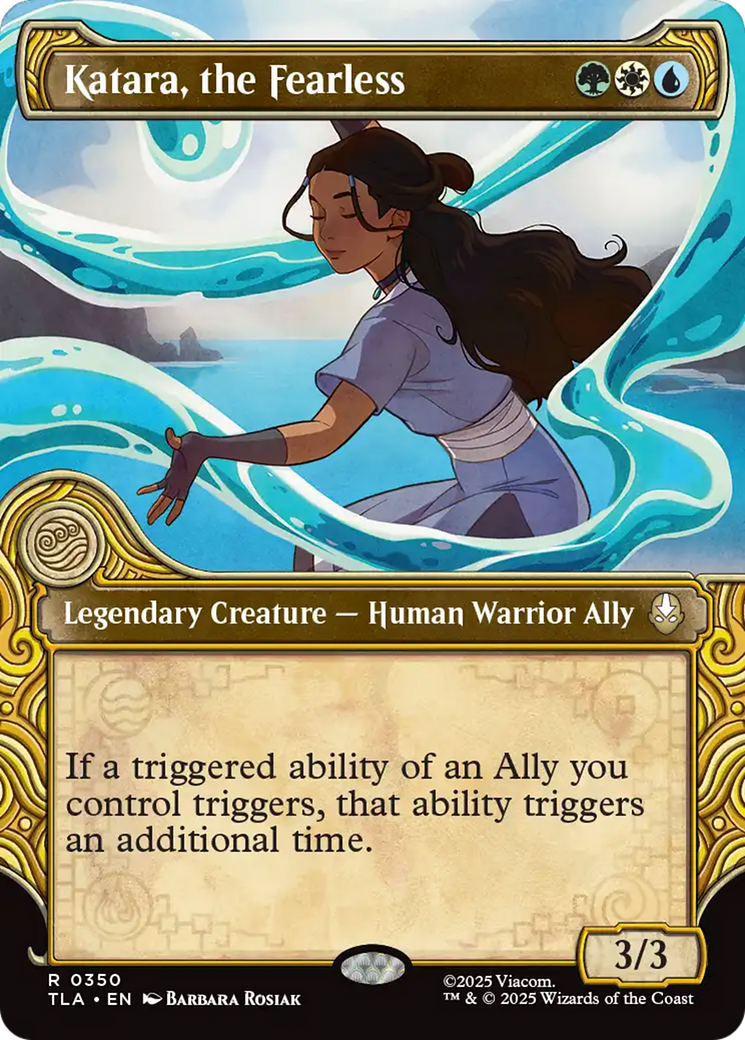 Katara, the Fearless (0350) (Elemental Frame) - Foil tla