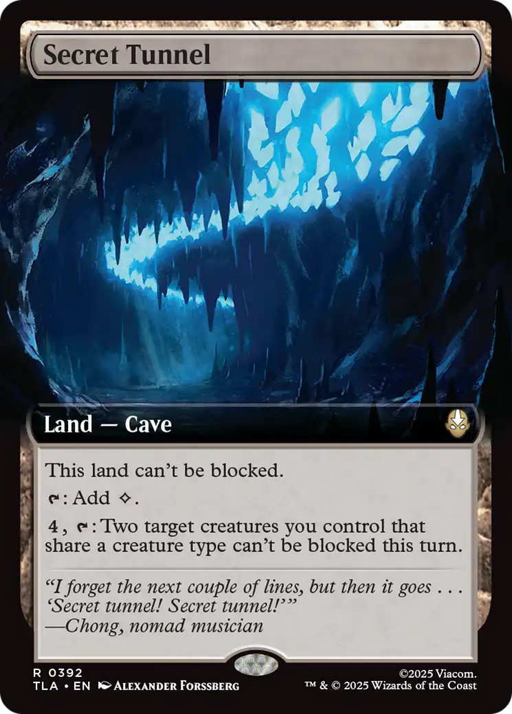 Secret Tunnel (0392) (Extended Art) - Foil tla
