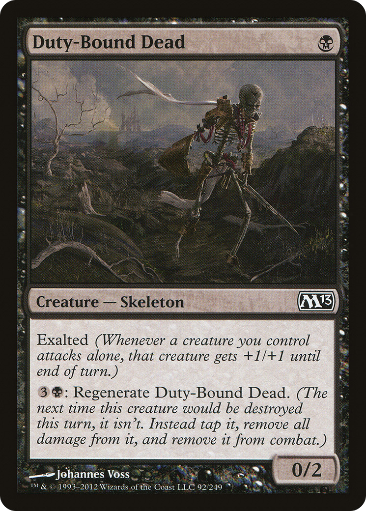 Duty-Bound Dead - Foil