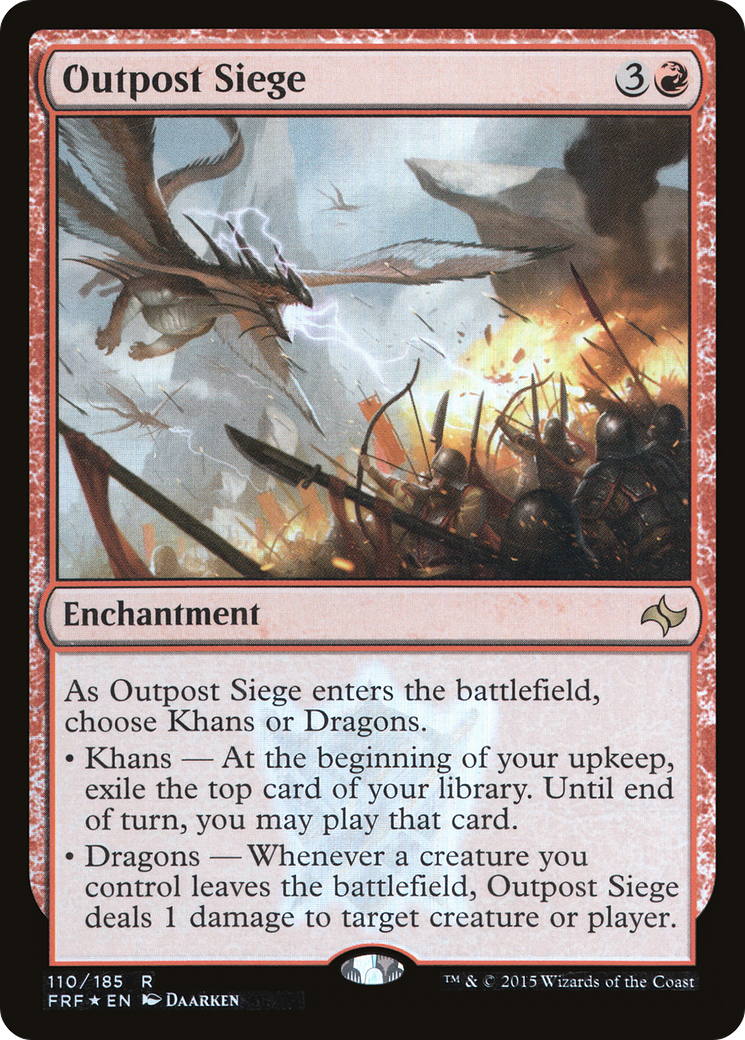 Outpost Siege - Foil