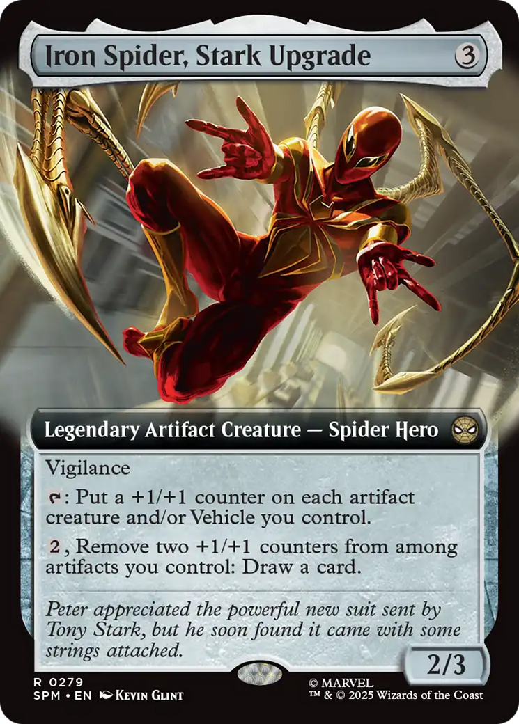 Iron Spider, Stark Upgrade (0279) (Extended Art) - Foil
