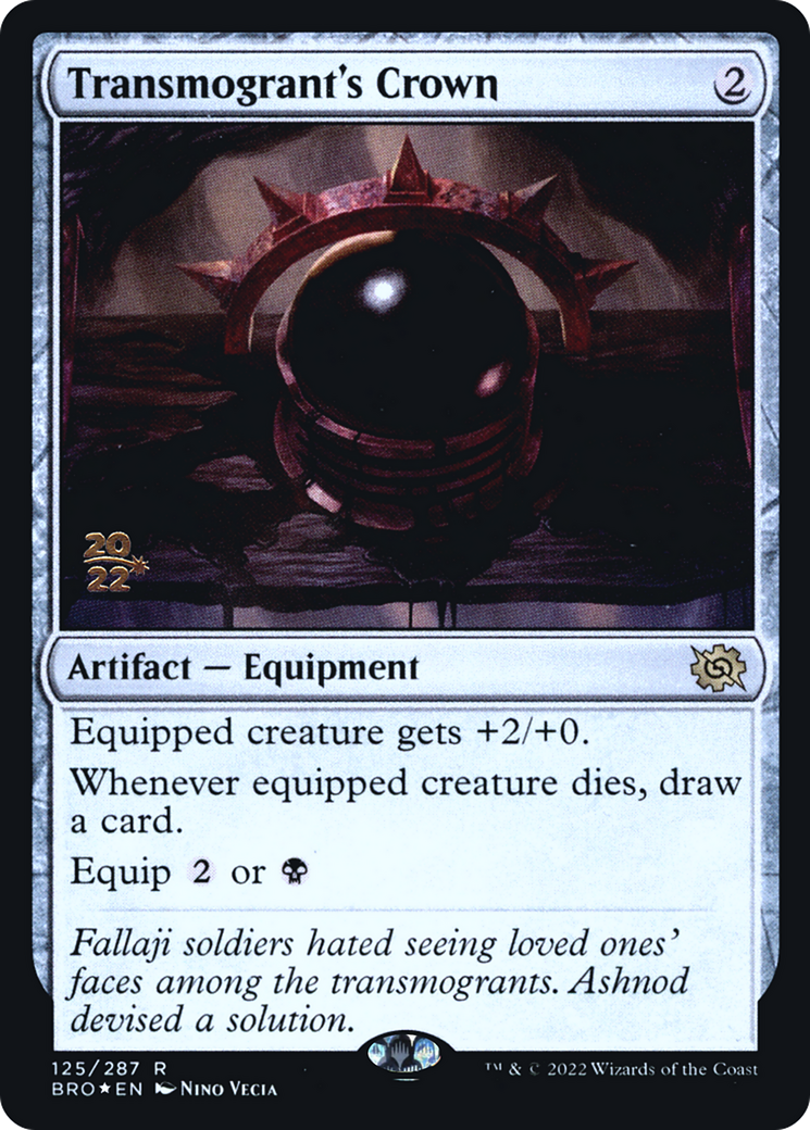 Transmogrant's Crown (125) (Prerelease) - Foil