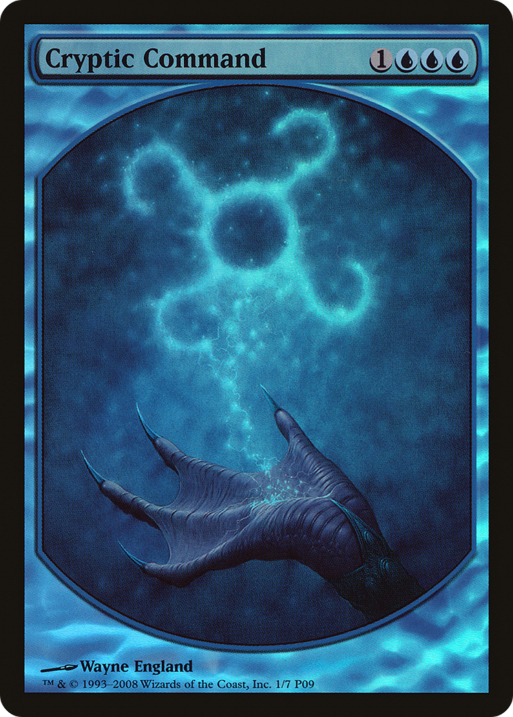 Cryptic Command (001) (P09) (Textless) - Foil