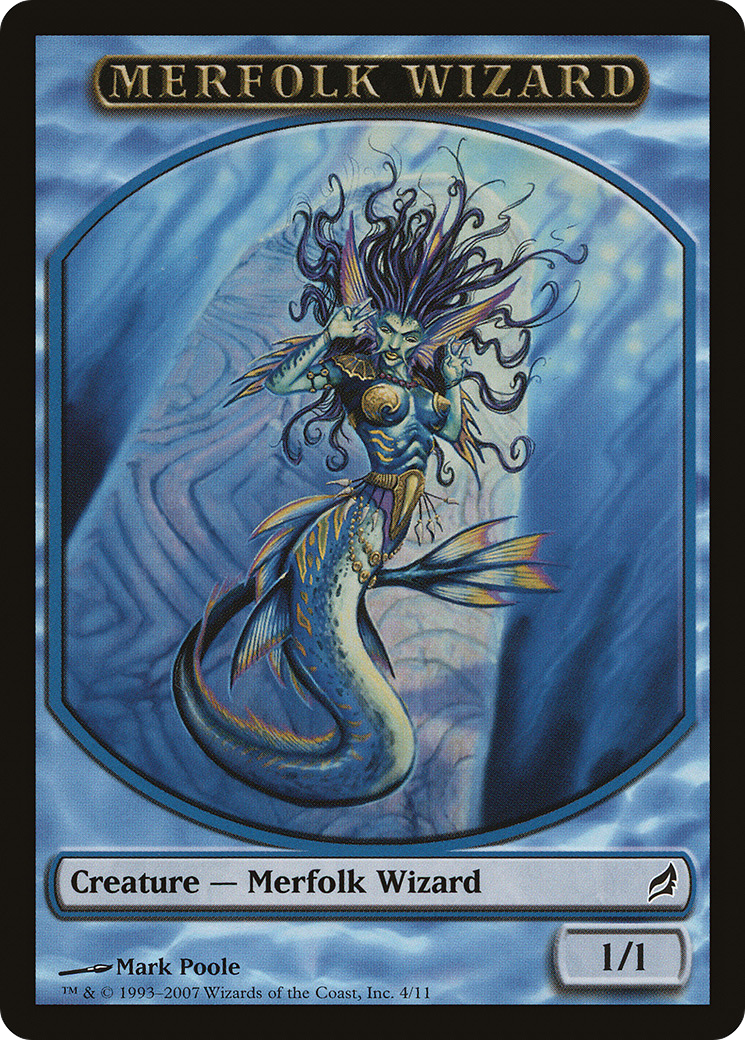 Merfolk Wizard Token (004)