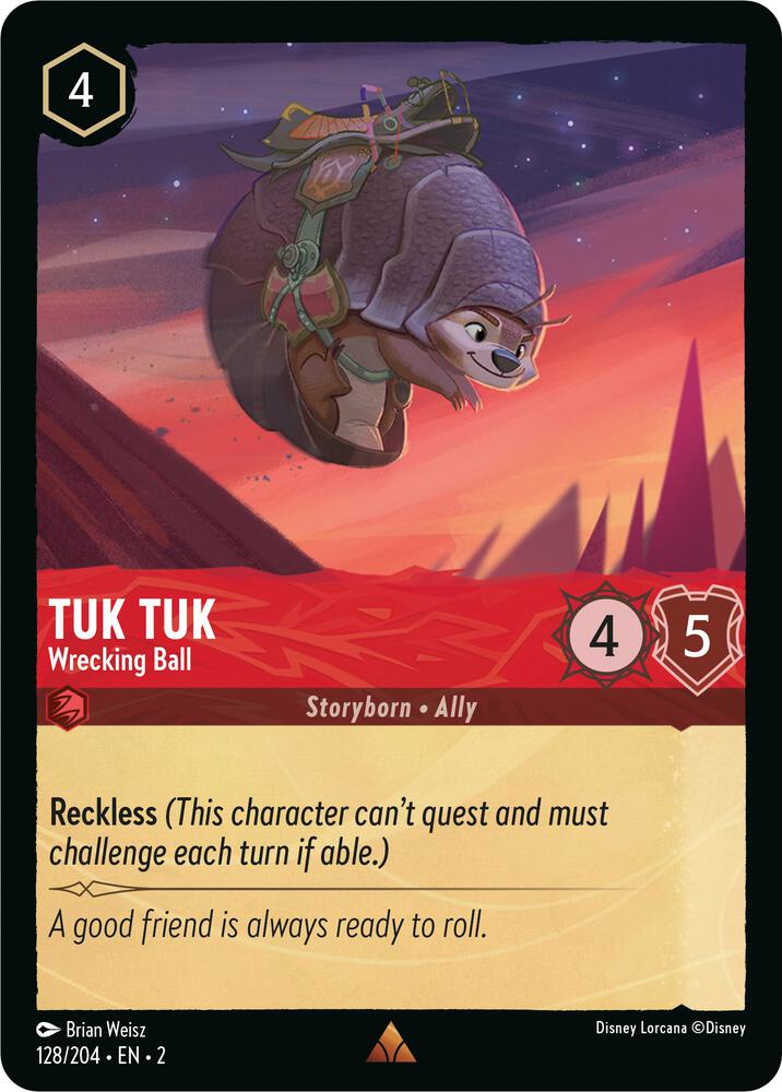 Tuk Tuk, Wrecking Ball (0128) - Cold Foil