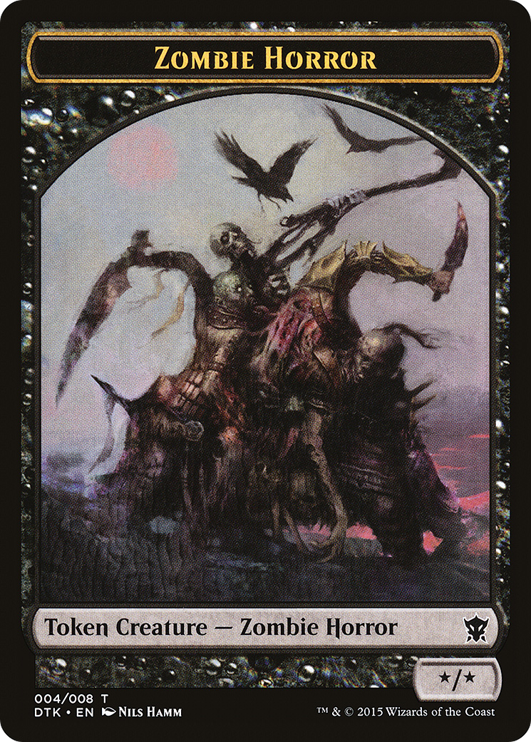 Zombie Horror Token (004)