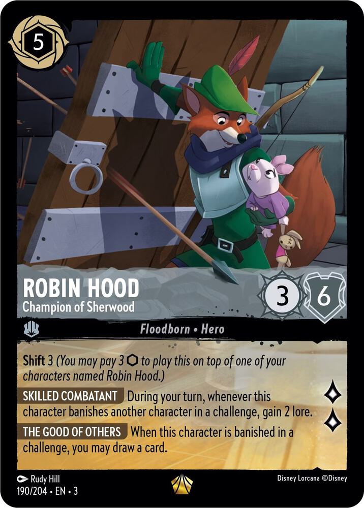 Robin Hood, Champion of Sherwood (0190) - Cold Foil