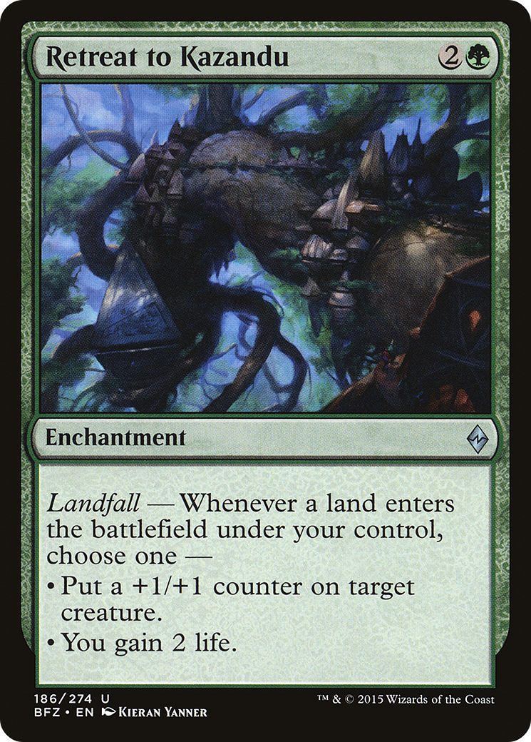 Retreat to Kazandu - Foil