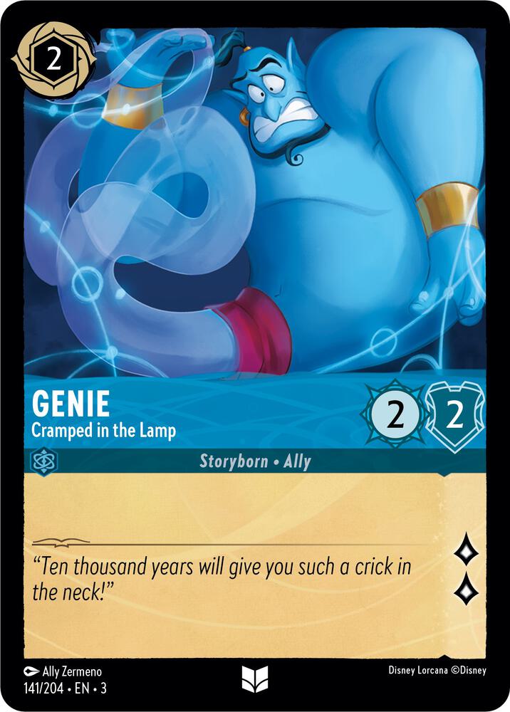 Genie, Cramped in the Lamp (0141)