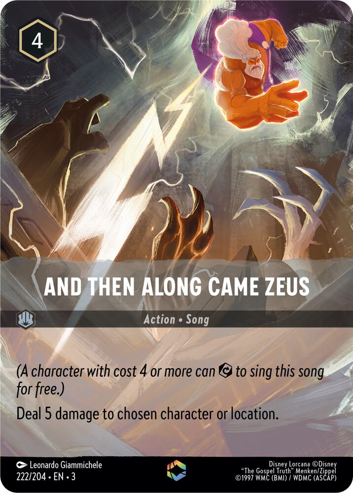 And Then Along Came Zeus (0222) (Enchanted) - Inkwash Foil