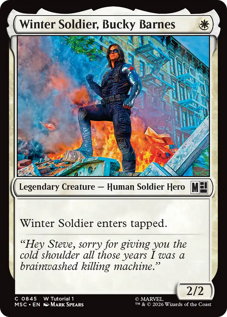 Winter Soldier, Bucky Barnes (MSC)
