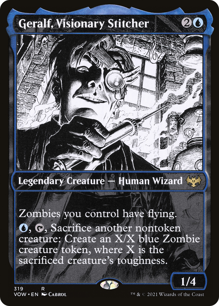 Geralf, Visionary Stitcher (319) (Showcase)