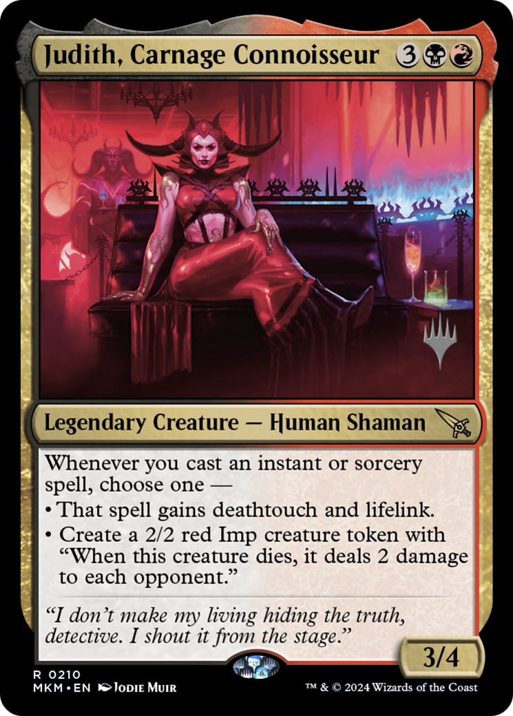 Judith, Carnage Connoisseur (0210) (Promo Pack)