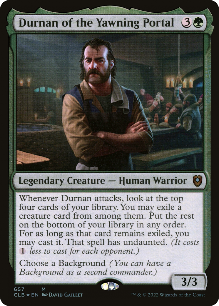 Durnan of the Yawning Portal - Foil