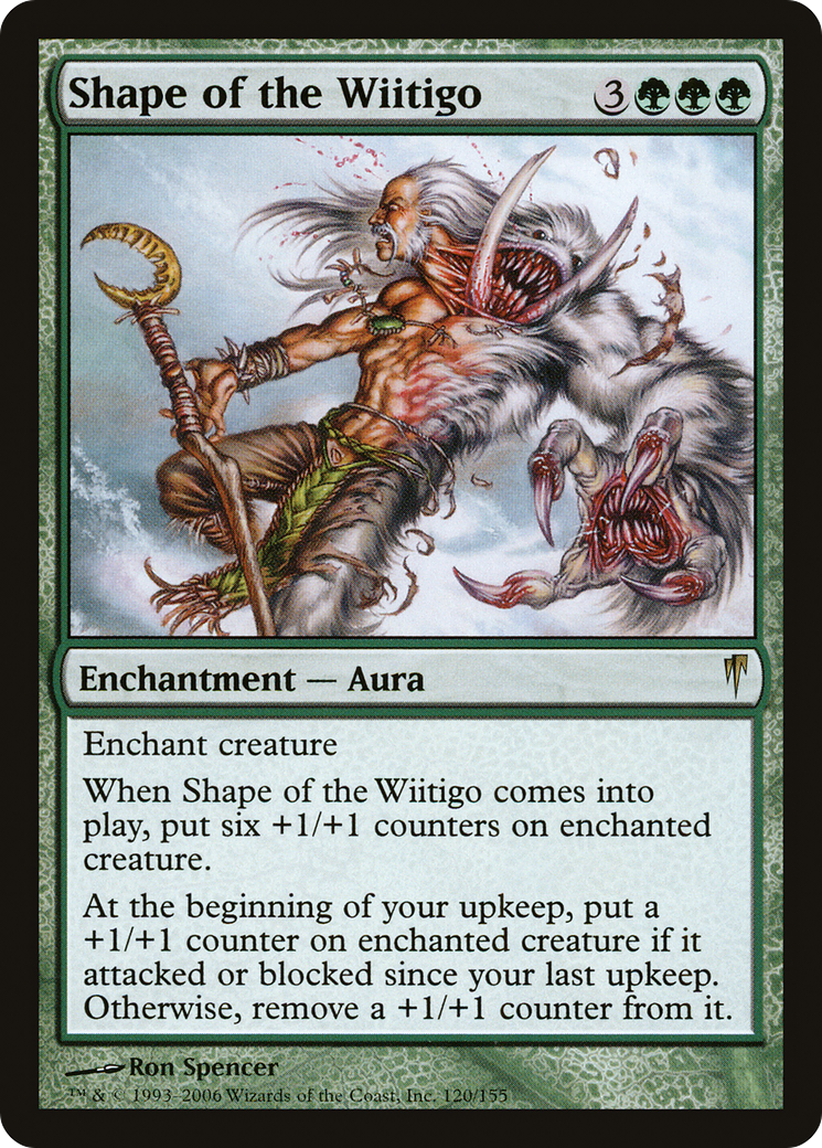 Shape of the Wiitigo - Foil