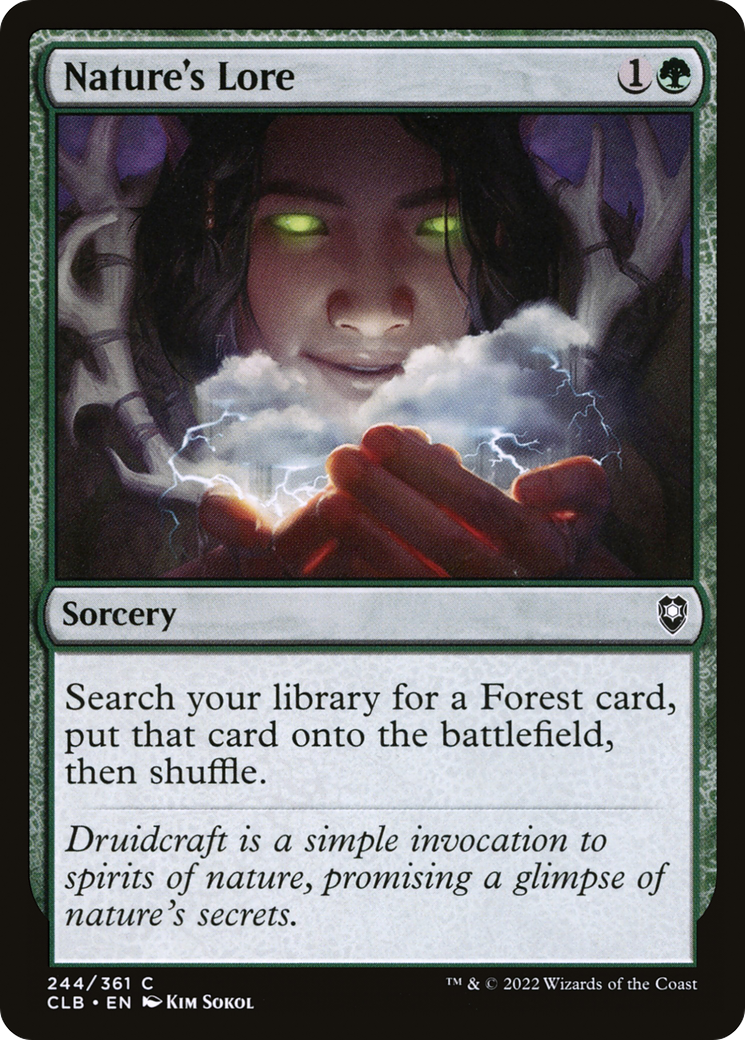 Nature's Lore - Foil
