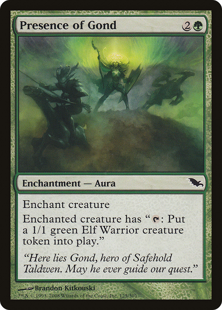 Presence of Gond - Foil