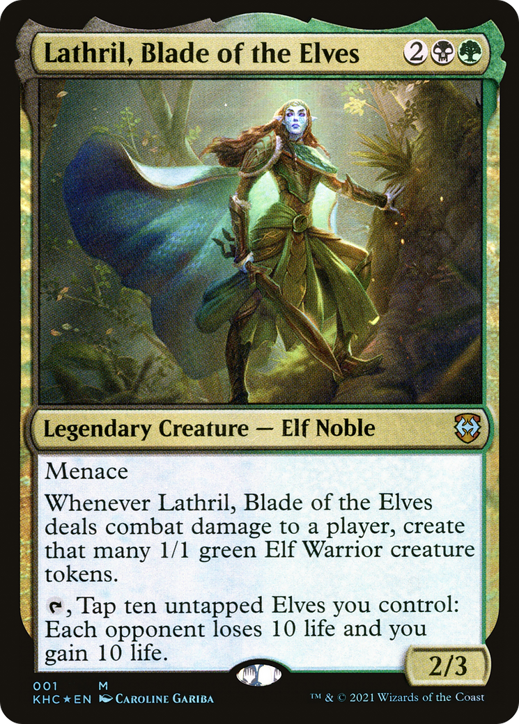 Lathril, Blade of the Elves - Foil
