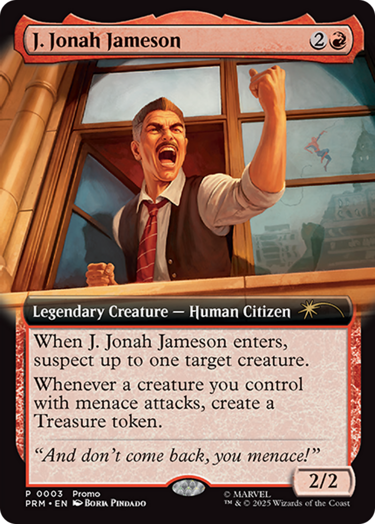 J. Jonah Jameson (0003) (Extended Art) (PF25)