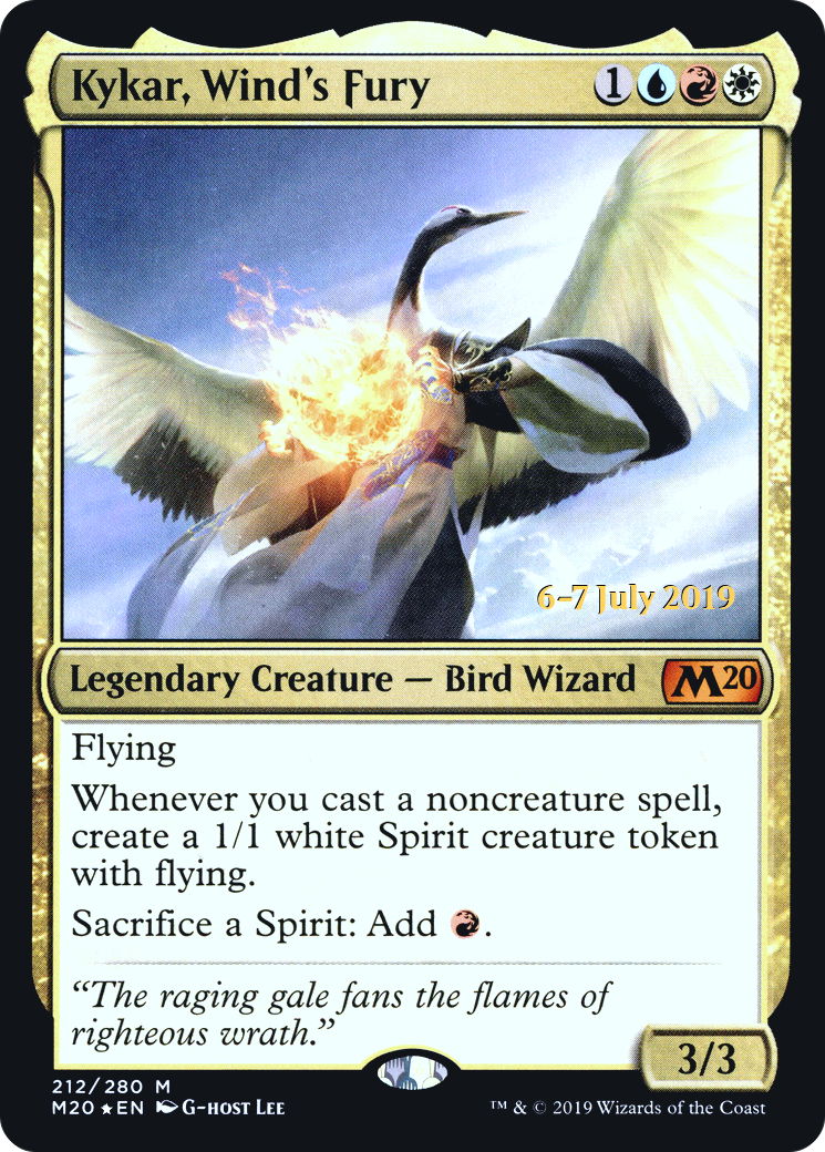 Kykar, Wind's Fury (212) (Prerelease) - Foil