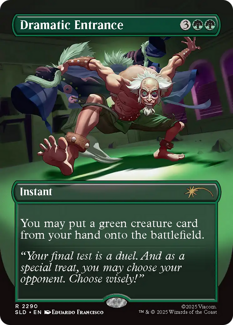 Dramatic Entrance (2290) (Borderless) - Foil sld