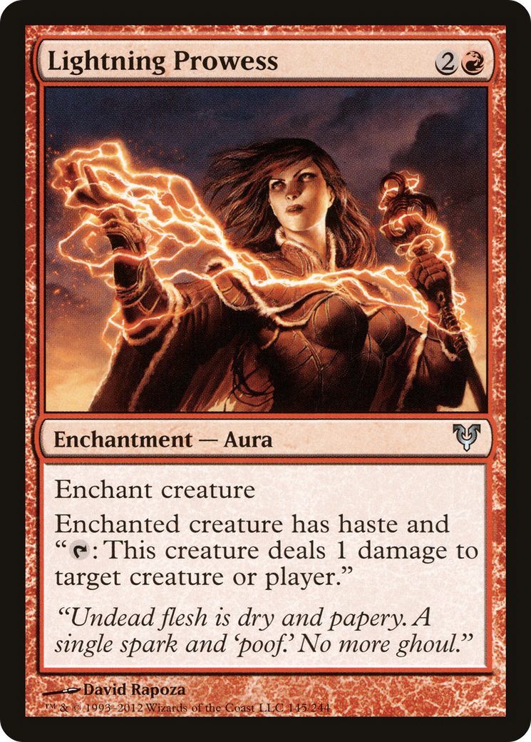 Lightning Prowess - Foil