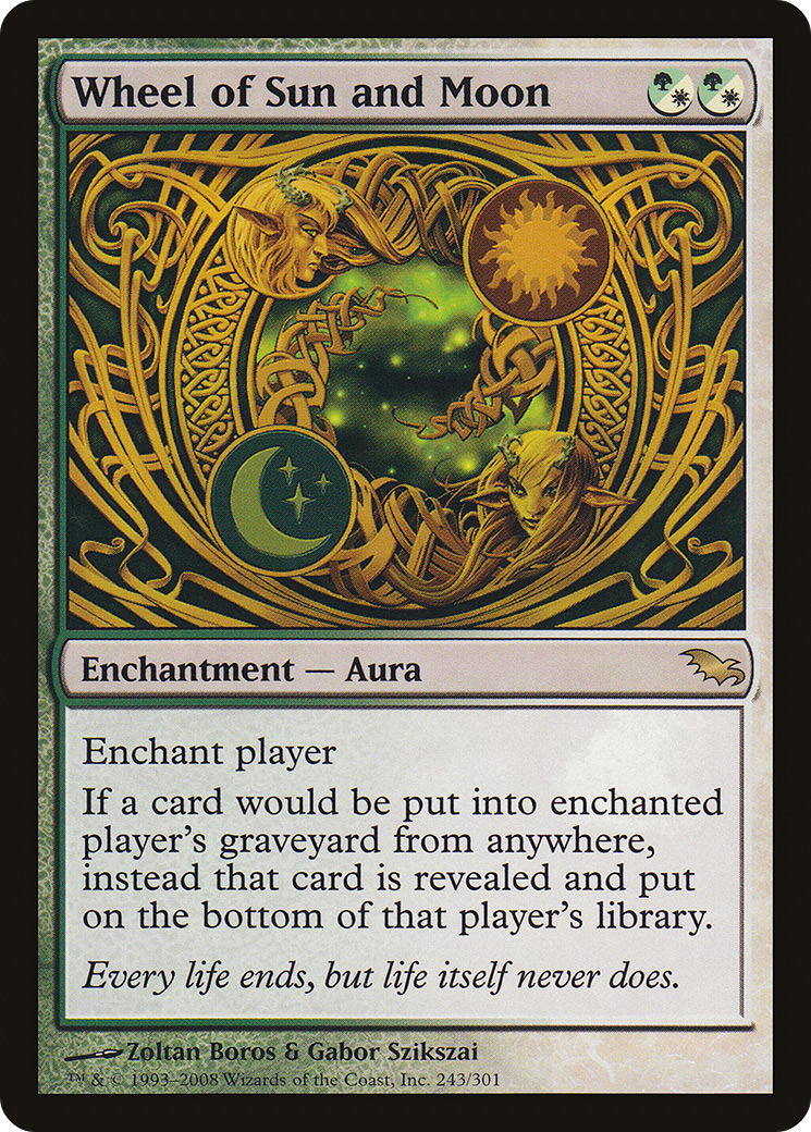 Wheel of Sun and Moon - Foil