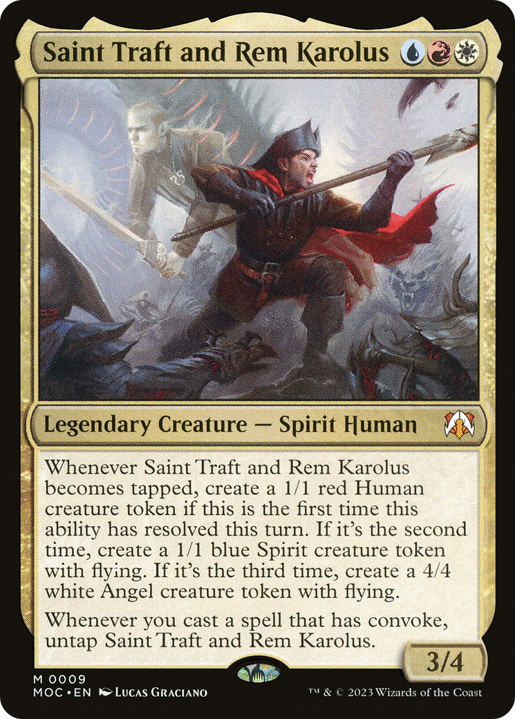 Saint Traft and Rem Karolus - Foil
