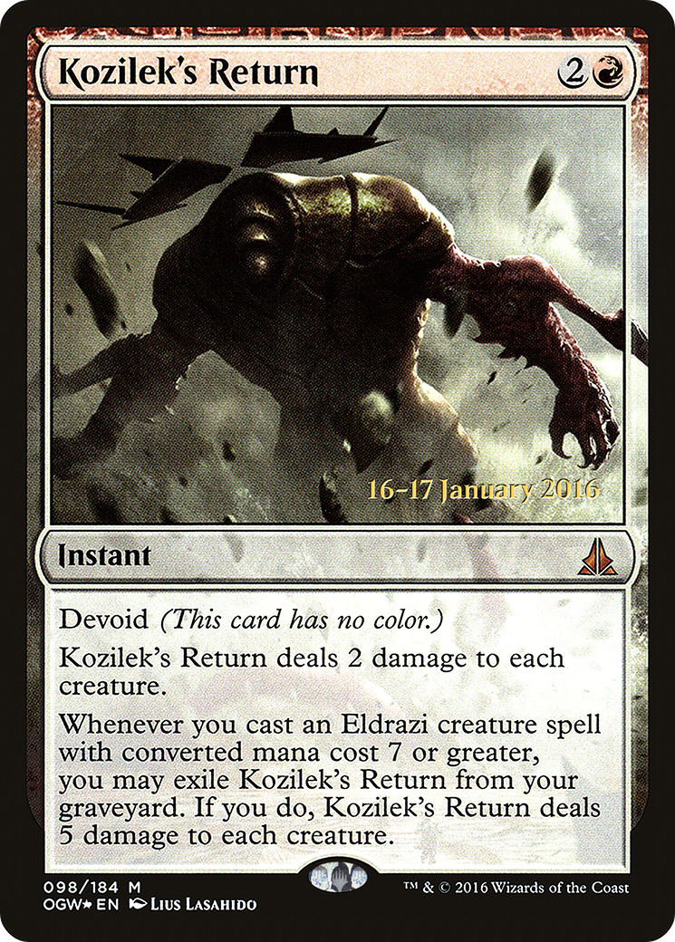 Kozilek's Return (098) (Prerelease) - Foil