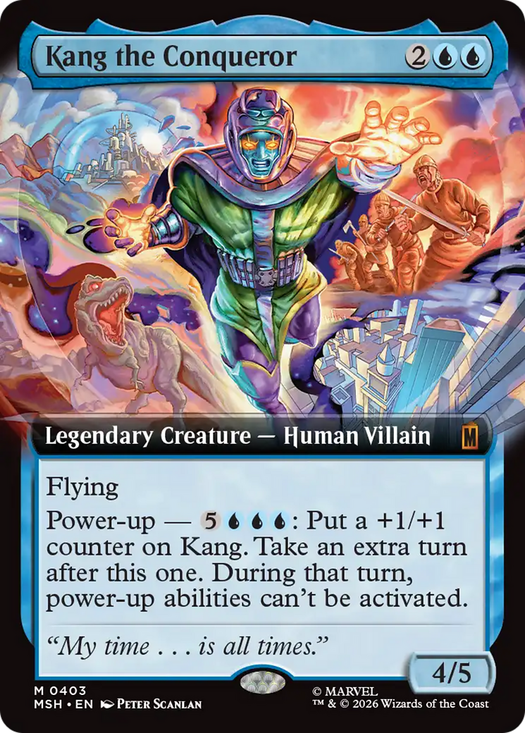 Kang the Conqueror (0403) (Extended Art) (MSH) - Foil