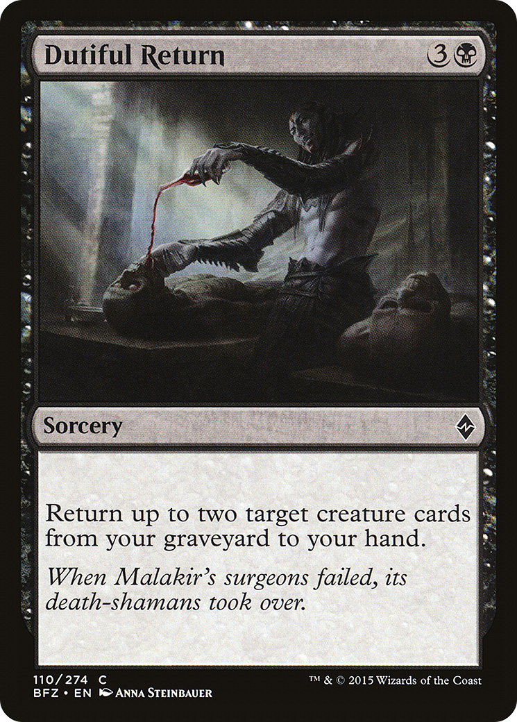 Dutiful Return - Foil