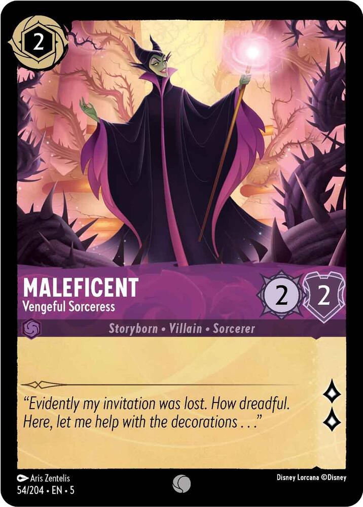Maleficent, Vengeful Sorceress (0054)