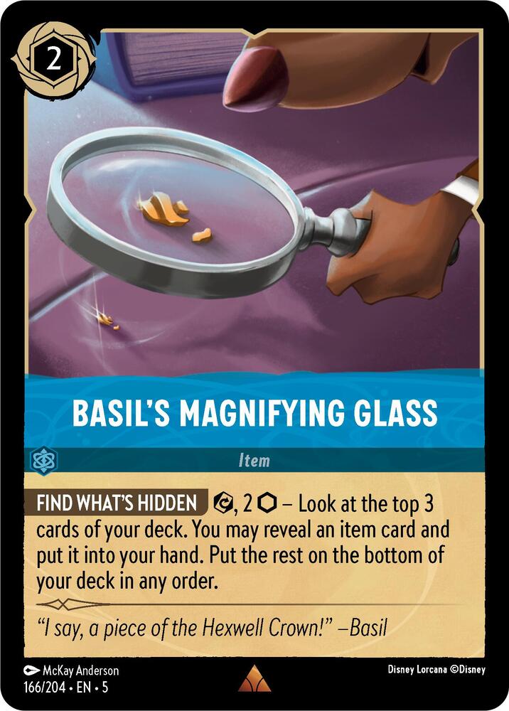 Basil's Magnifying Glass (0166)