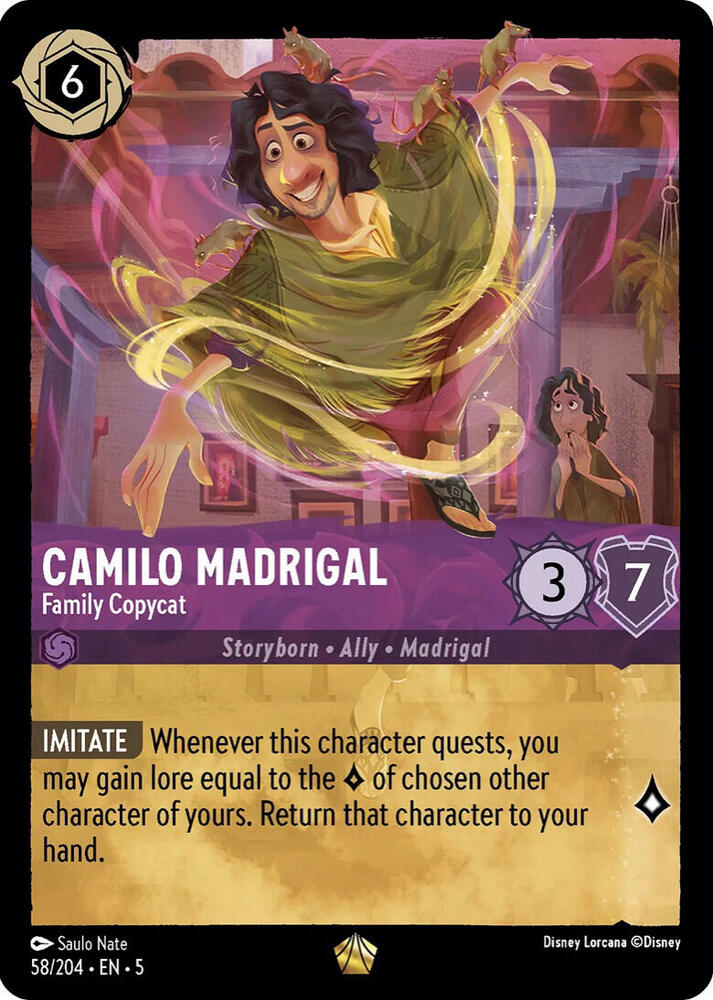 Camilo Madrigal, Family Copycat (0058) - Cold Foil