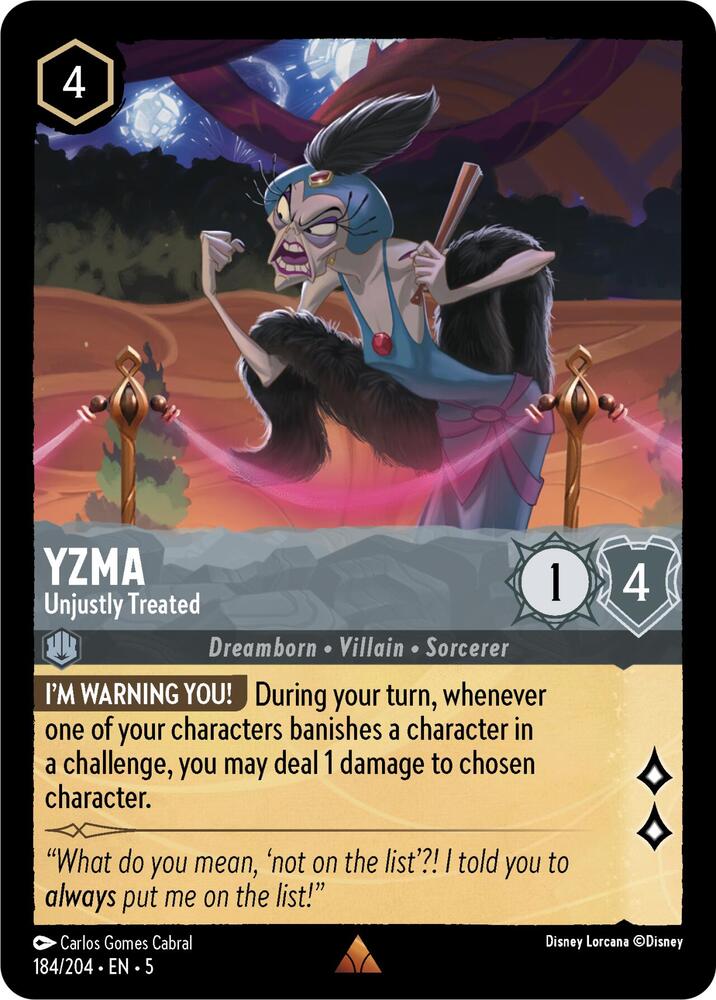 Yzma, Unjustly Treated (0184)