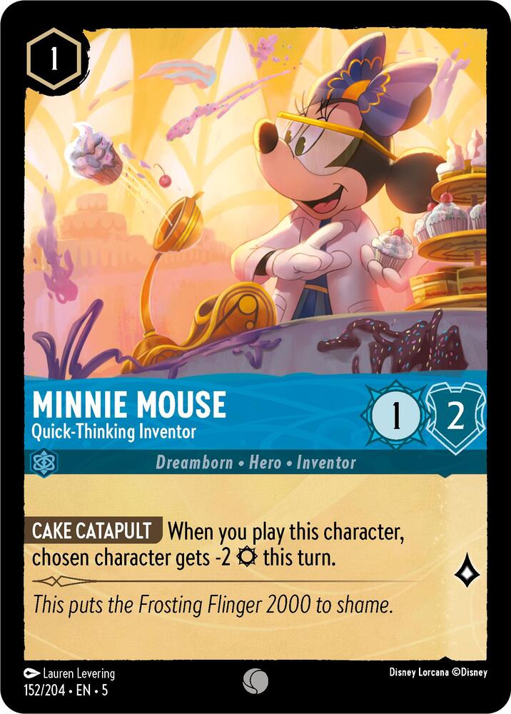 Minnie Mouse, Quick-Thinking Inventor (0152) - Cold Foil