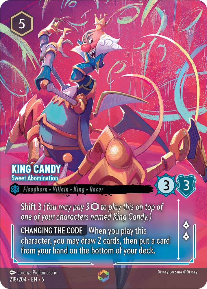 King Candy, Sweet Abomination (0218) (Enchanted) - Inkwash Foil