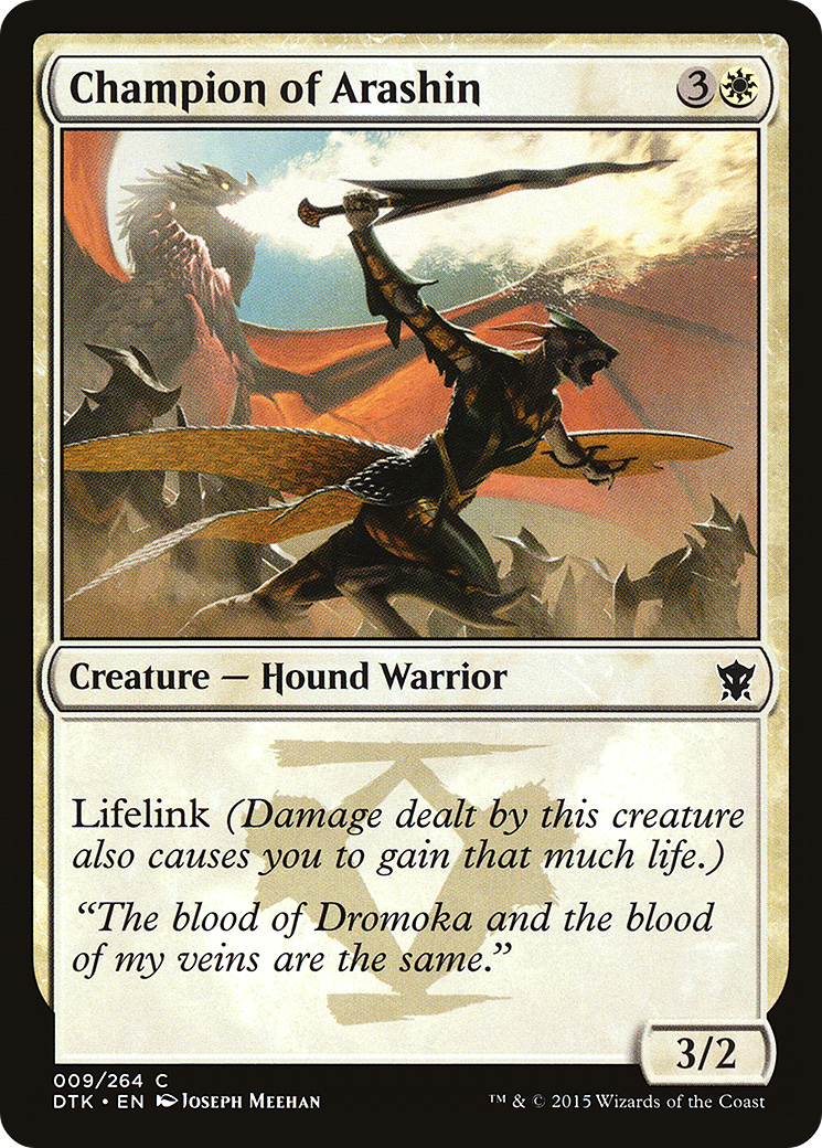 Champion of Arashin - Foil