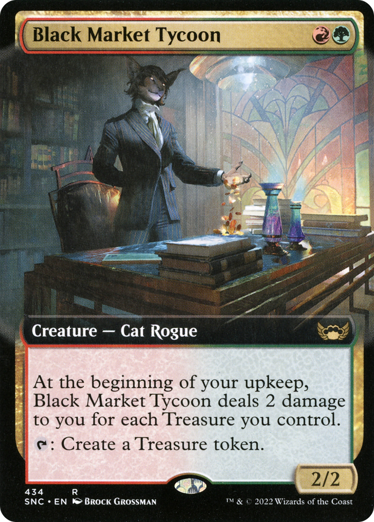 Black Market Tycoon (434) (Extended Art) - Foil