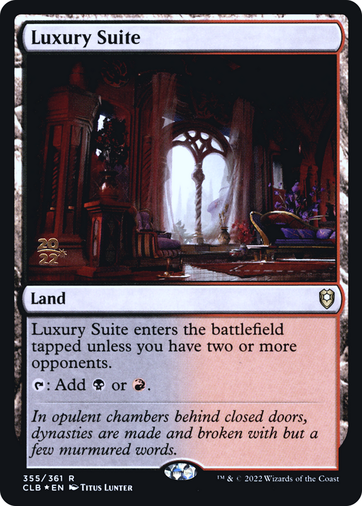 Luxury Suite (355) (Prerelease) - Foil