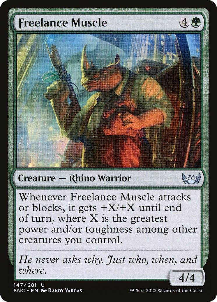 Freelance Muscle - Foil