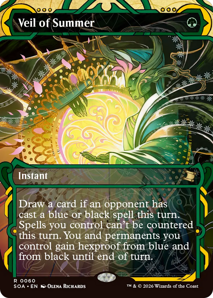 Veil of Summer (0060) (Showcase) (SOA) - Foil